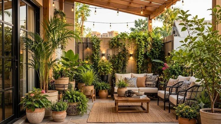 Style a Beautiful Patio Plant Display